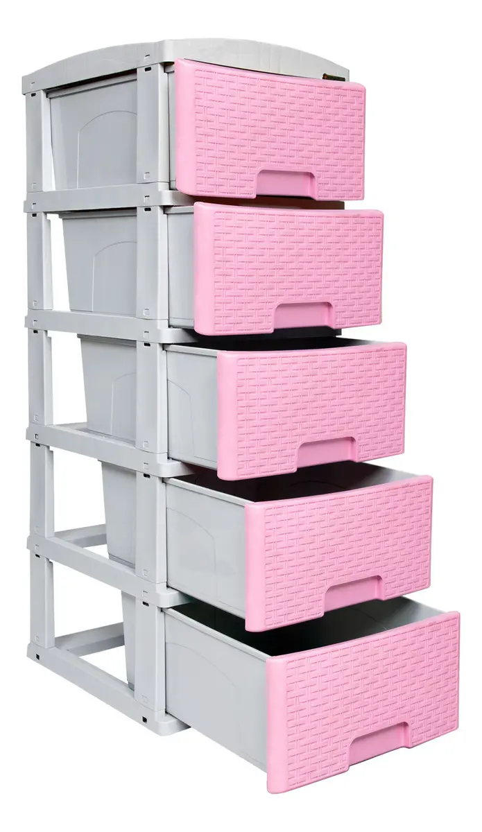 Gavetero x5 rosado